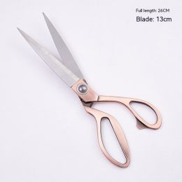 Flower Decoration Pruning Shears Household Garden Shears Knife Stainless Steel (Option: Copper Large)