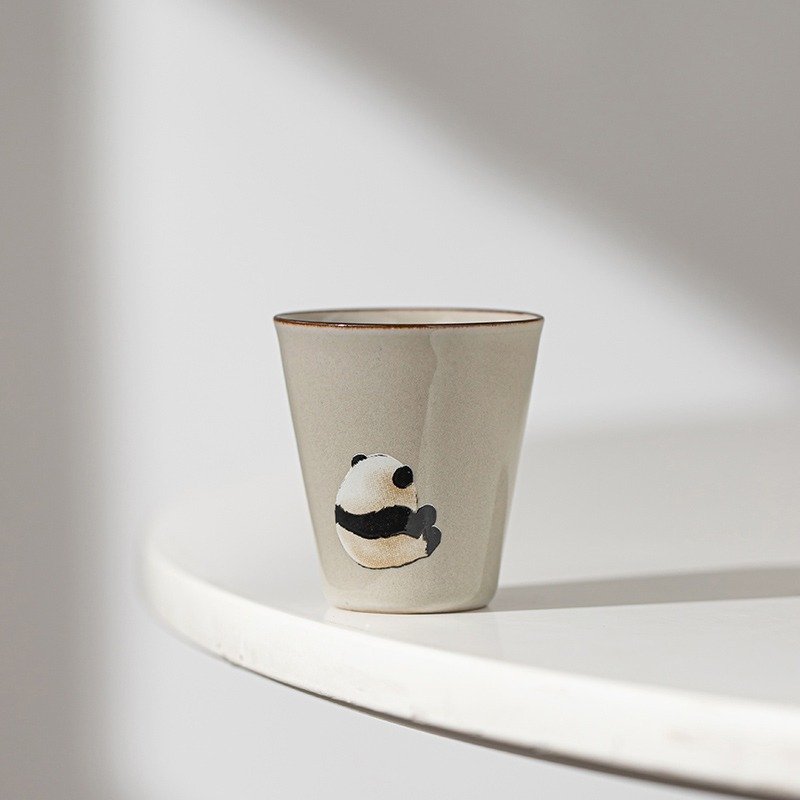 Ceramic Cup Panda Tea Set Household Chinese Style Lovely Single Cup Hostess Cup Ceramic Cup Panda Tea Set Household Chinese Style Lovely Single Cup Hostess Cup