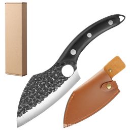 Forged High Carbon Steel Outdoor Bending Knife (Option: Style2)