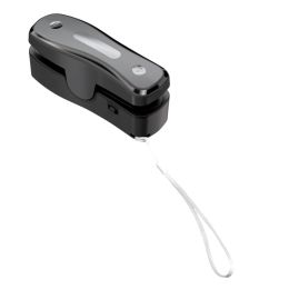 Rechargeable Small USB Mini Sealing Machine Portable Kitchen Gadgets (Option: Black-USB)