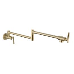 Wall Mount Kitchen Stove Faucet (Type: Kitchen Faucet, Color: Gold)