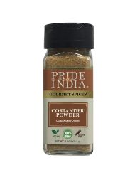 Pride of India â€šÃ„Ã¬ Coriander Seed Ground â€šÃ„Ã¬ Authentic Indian Spice â€šÃ„Ã¬ Freshly Packed Gourmet Spice â€šÃ„Ã¬ Must Ingredient in Indian & Middle Eastern Cu (size: 1.50 oz)