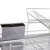 Multiful Functions Houseware Kitchen Storage Stainless Iron Shelf Dish Rack