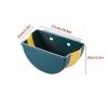 1pc Kitchen Garbage Bin; Wall Mounted Waste Bin; Hanging Kitchen Trash Can; Foldable Waste Bins; Small Compact Garbage Can For Cabinet Kitchen