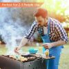 Mini Tabletop Camping Portable Grill Charcoal Barbecue Grill