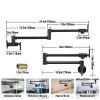 Wall Mount Kitchen Stove Faucet